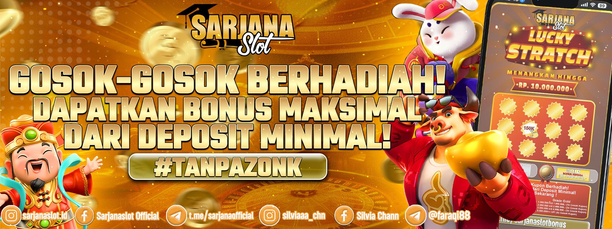 SarjanaSlot: Situs Terbaik dengan Game PG Soft Terlengkap